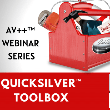 Webinar #6: QuickSilver™ Toolbox, DorMouse and Caterpillar